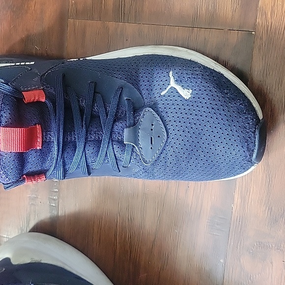 Puma cell kids shoes size 7c color blue white red - Picture 5 of 7